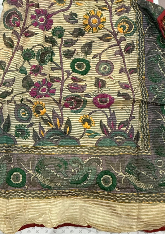embroidered dupatta